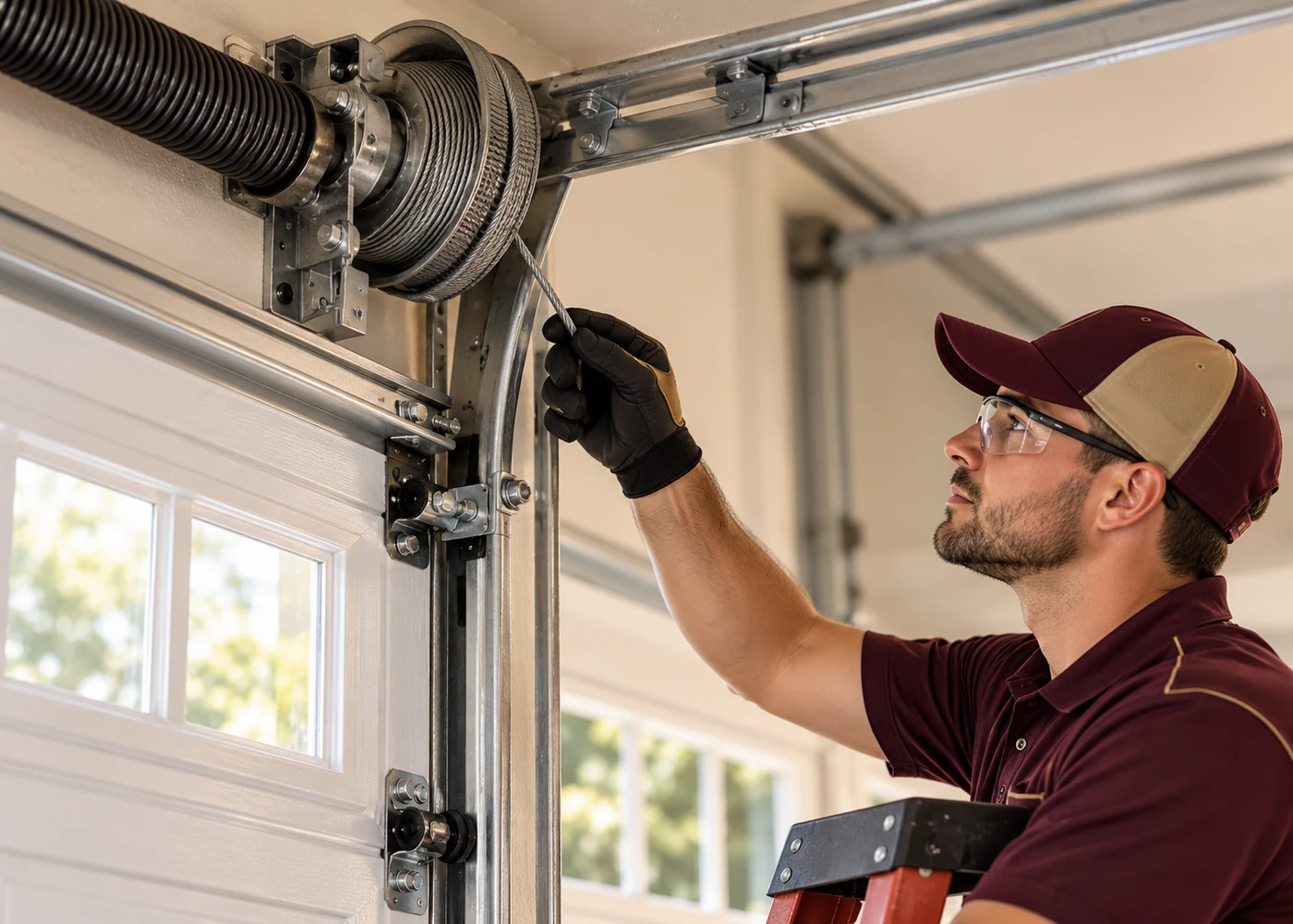 Garage Door Cable Repair in Beaumont California