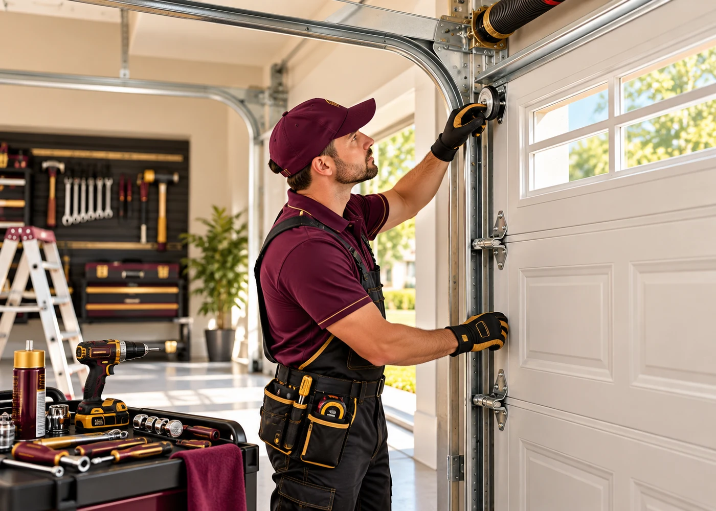 Garage Door Maintenance in Beaumont California