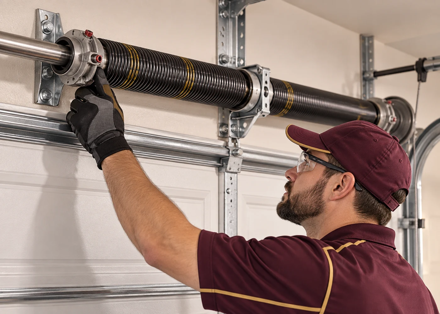 Garage Door Spring Repair in Beaumont California
